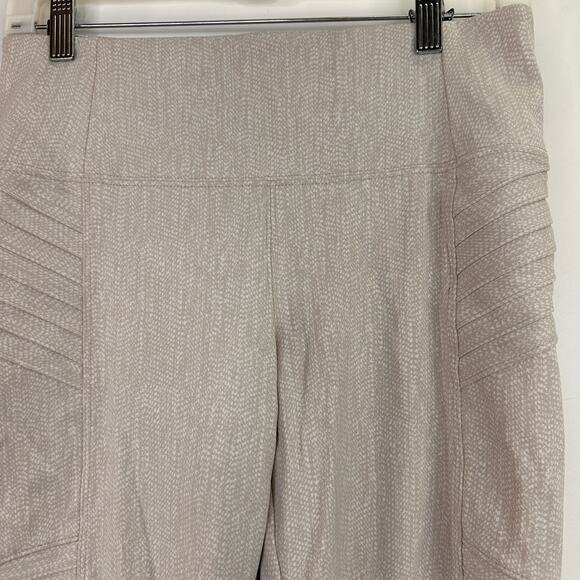 Athleta Delancey Textured Moto Tight Leggings Size Medium - Picture 2 of 9